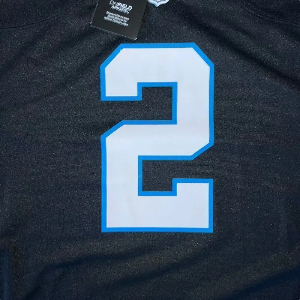 Nike On Field Carolina Panthers #2 DJ Moore Football Jersey Youth XL‎